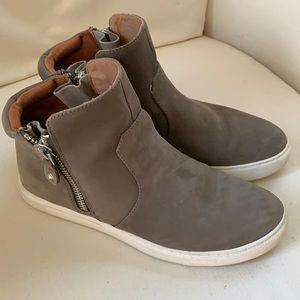 Gentle Souls Leather Bootie Sneakers